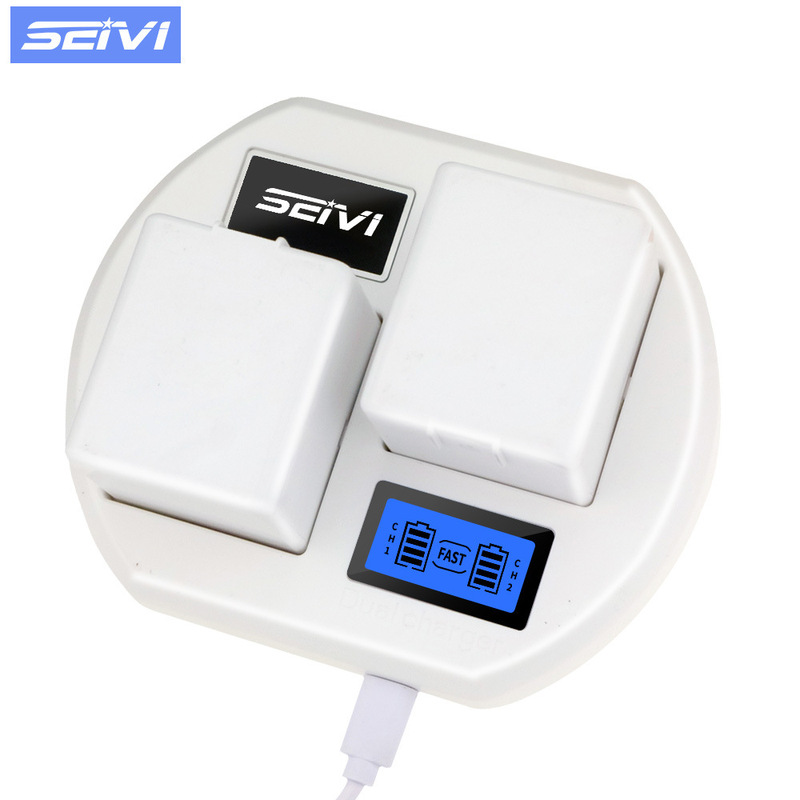 Seivi Is Suitable for Arlopropro2 Battery Holder, USB Camera Accessories Charger, Dual-Slot Fast Charging