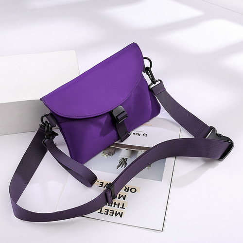 Men's Crossbody Bag Trendy Brand Instagram Popular Influencer Chest Bag Women Street Fashion Versatile Shoulder Bag Japanese Casual Small Bag