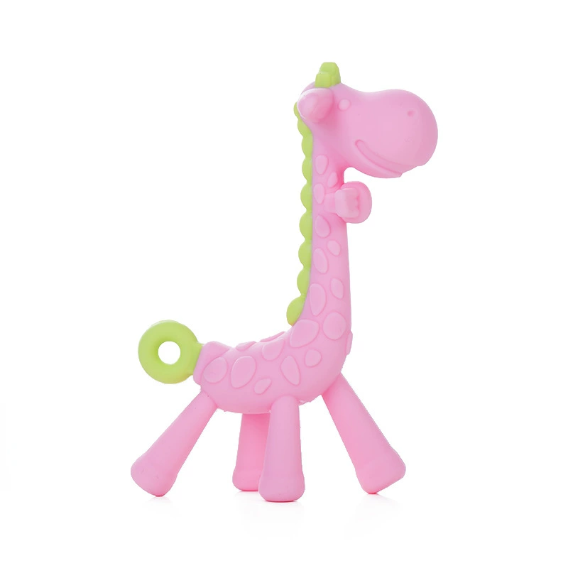 哆拉哆布 Children's silicone teether, cartoon toy for correct bite