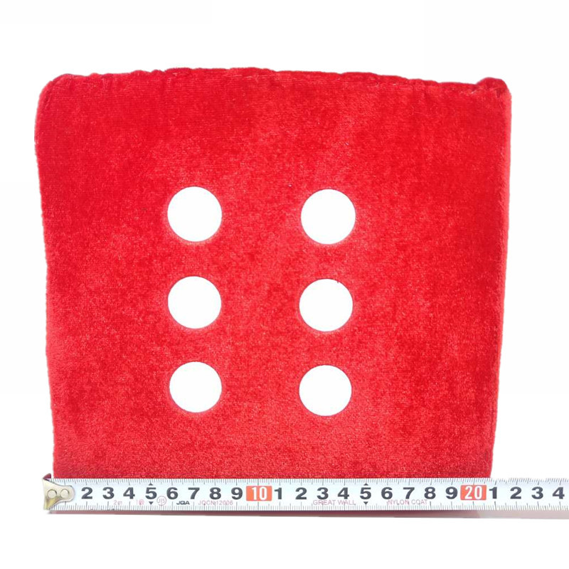 Dados creativos de los niños pequeña almohada de felpa al por mayor de múltiples caras de peluche juguetes de entretenimiento