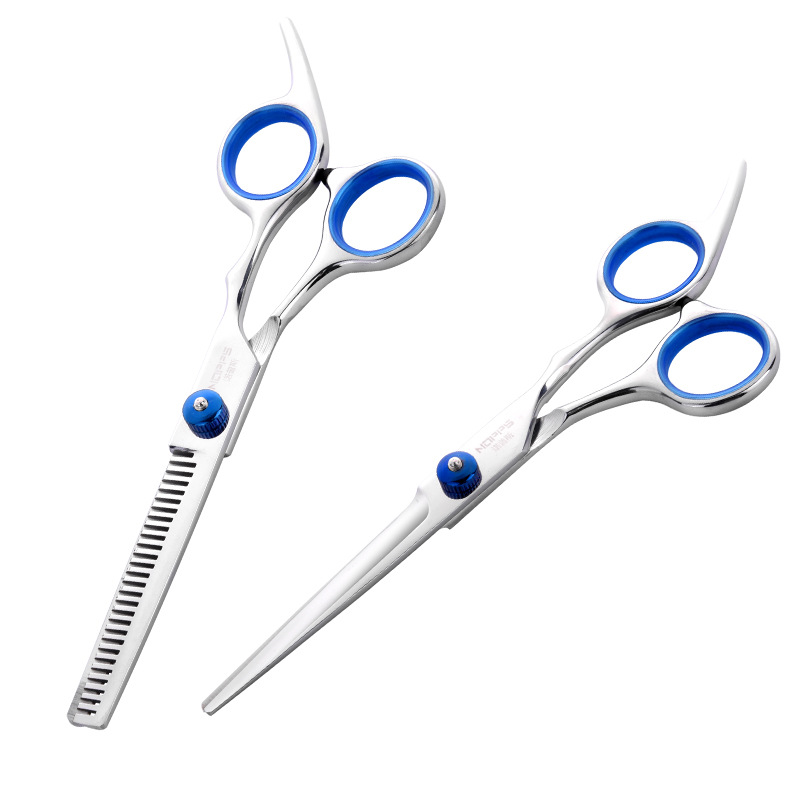 11-pieza tijeras de peluquería para el hogar herramientas de traje tijeras de dientes planos tijeras de adelgazamiento tijeras de pelo corte de pelo al por mayor