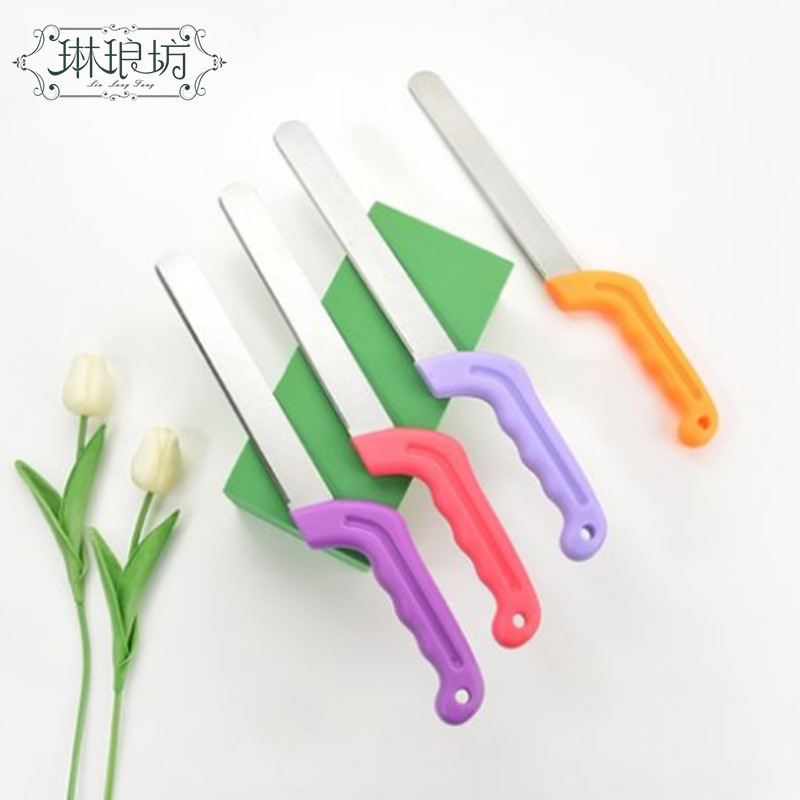 Flor barro cuchillo nueva flor barro corte cuchillo especial flor arte herramienta flor embalaje hecho a mano material de bricolaje ventas directas de la fábrica