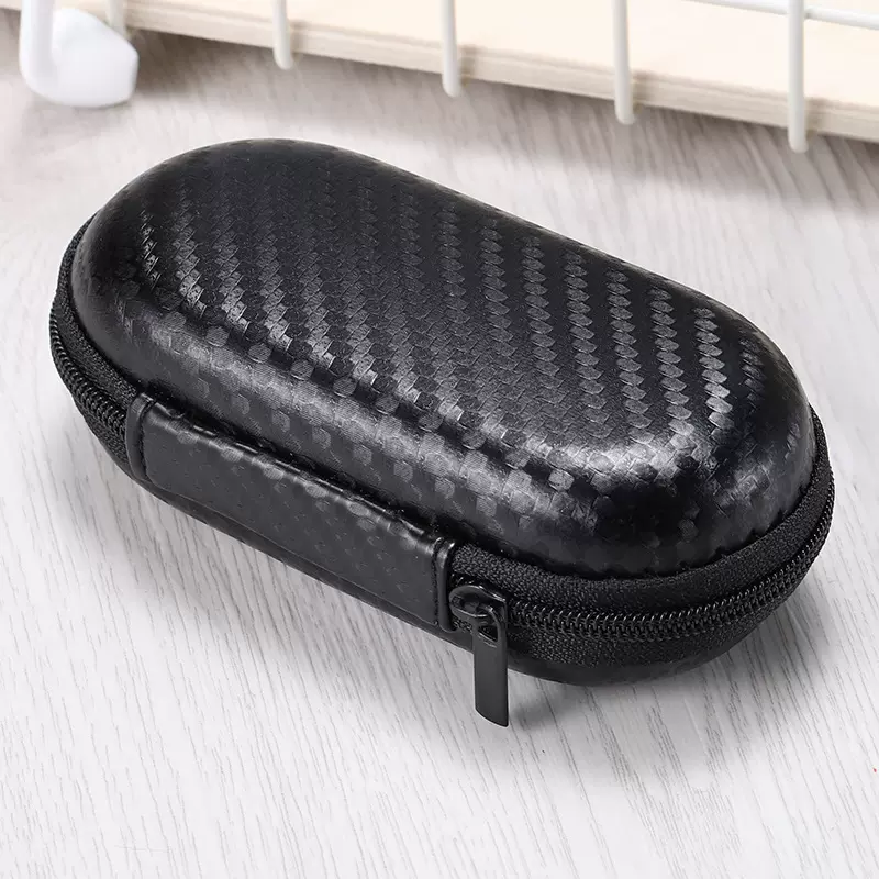 现货供应EVA数据线包装盒耳机抗压椭圆形包装盒充包电器头包