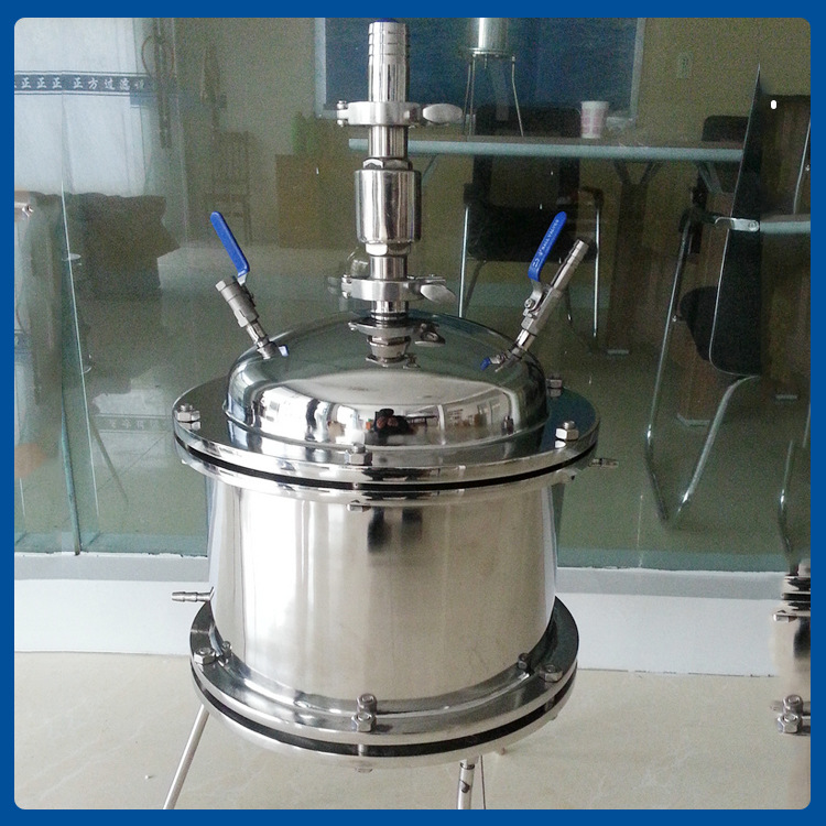 不锈钢卫生级正压过滤器 大容量正压滤膜过滤器