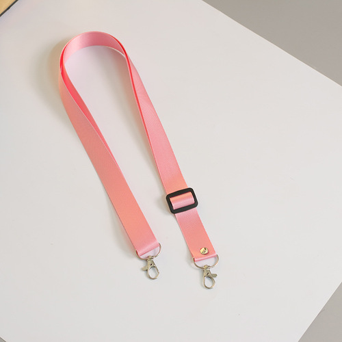 Minimalist monochrome crossbody strap DIY phone case lanyard chain water-resistant bag crossbody bag shoulder strap portable adjustable