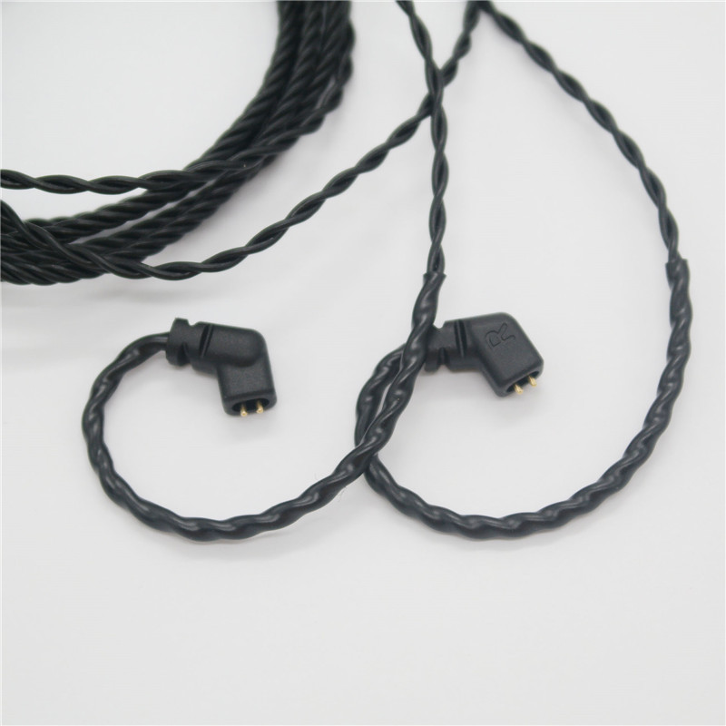 HIFI auricular cable 2 pin0.78 Monitor auricular IEM Cable de reemplazo de actualización cable TRN QDC CCA disponible
