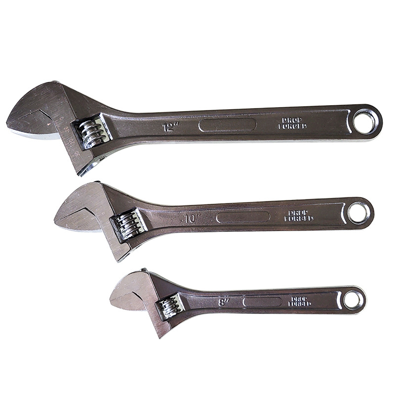 [Fuente de la fábrica en el suministro de existencias] yingzhihao resistente llave ajustable abierta grande de 8 pulgadas de 10 pulgadas de 12 pulgadas de 15 pulgadas