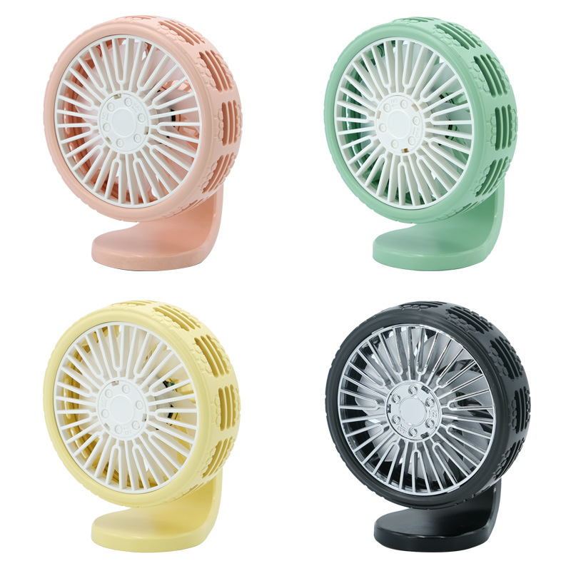 Nuevo coche multi-función de ventilador eléctrico coche salida de aire consola central de expansión de energía eólica USB Mute mini ventilador image 3