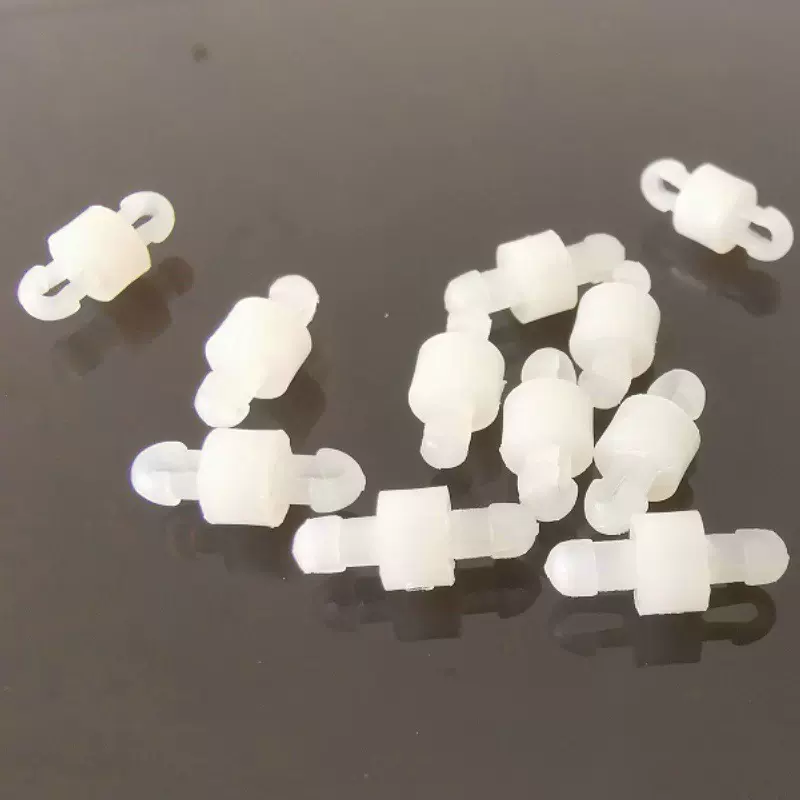 PC板间隔离柱SO上下孔2.5高度3-22飞机架塑料间隔柱绝缘圆柱