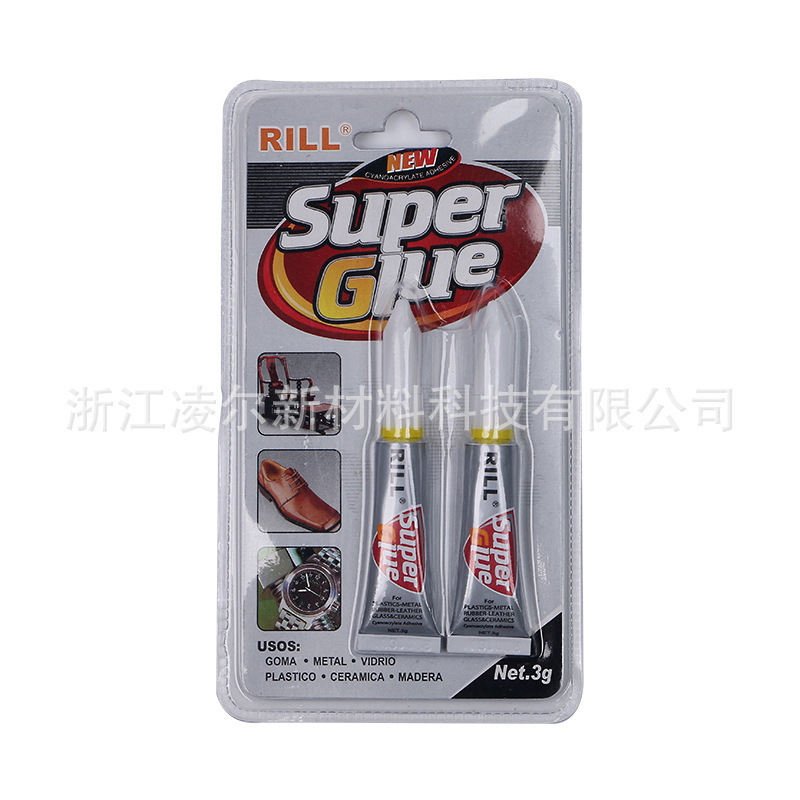 凌尔502胶软性强力胶水 金属配件粘接胶家具修补胶