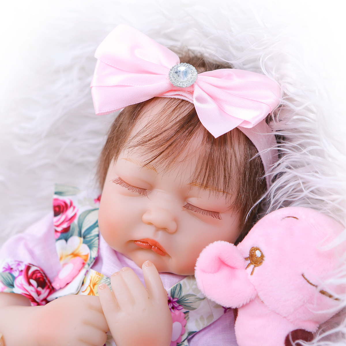 Npk40cm tela de goma suave simulación bebé muñeca transfronteriza Venta caliente dormir muñeca