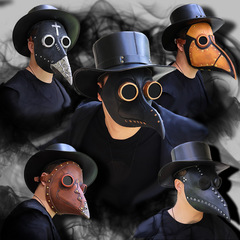 ハロウィーンクロスボーダー爆風疫病鳥口マスクアマゾン熱売ヨーロッパ蒸気パンク鳥口医師マスク