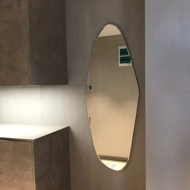 Nordic Dressing Mirror Designer Full-length Mirror Shaped Personality Fitting Mirror Hallway Simple Creative Wall Hanging Decorative Mirror