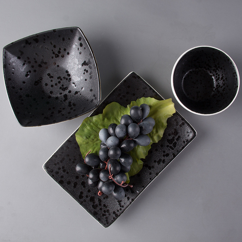 Vajilla de cerámica plato de merienda plato de ensalada de frutas