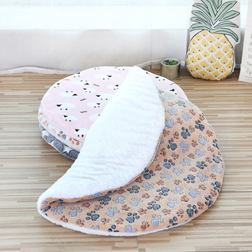 Pet daily necessities kennel mat cat mattress dog and cat double-sided thickened warm sofa cushion cat and dog supplies wholesale