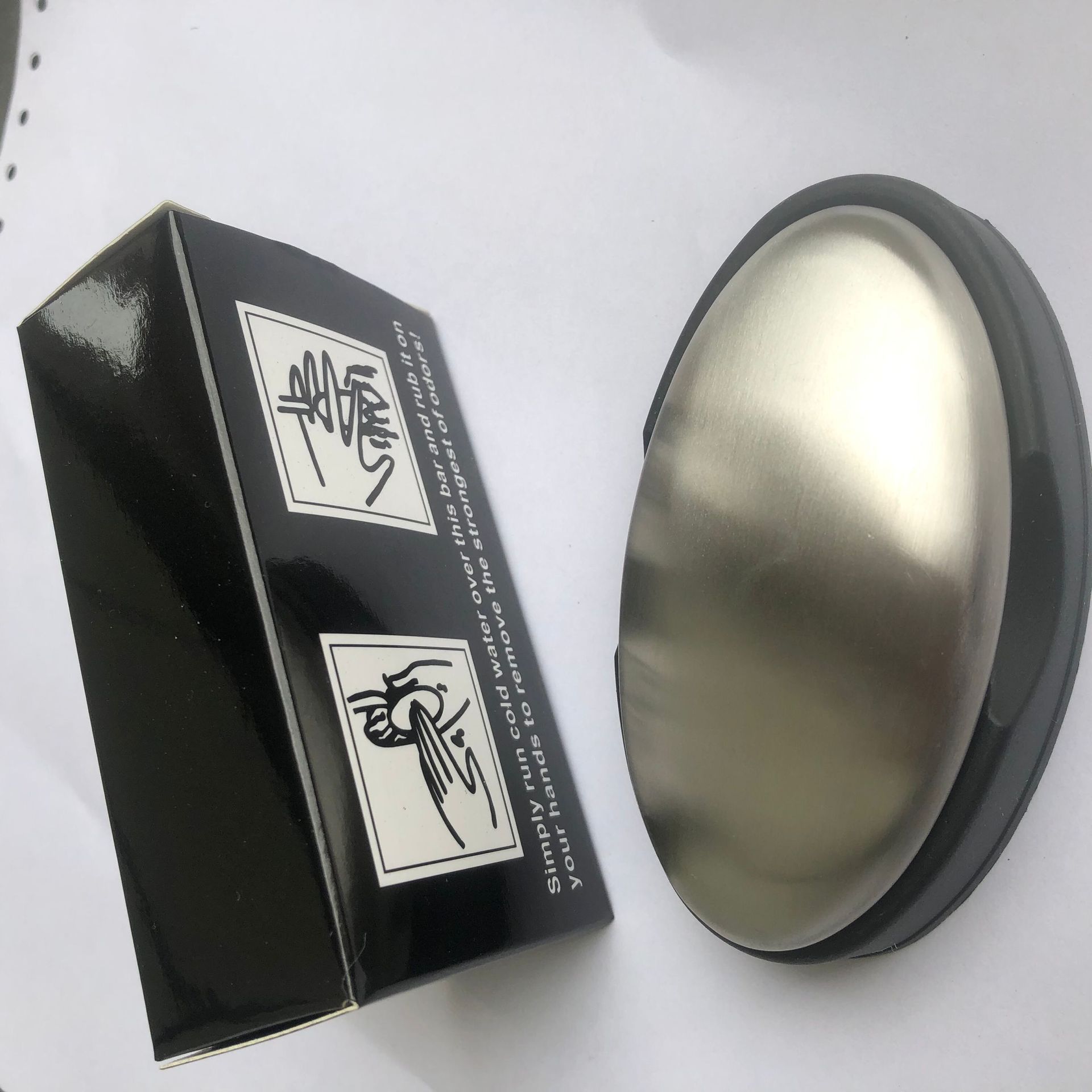 304貝殻の生臭い石けん大楕円ステンレス石けんステンレス石けん手洗い器の味取り石けんステンレスの味取り