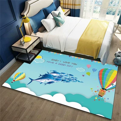 Mat, Avtomobil döşəmə paspasları - balloon-fish-school-40x-60cm