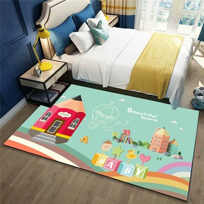 Avtomobil döşəmə paspasları – Bedroom Bedside Carpet Tatami Fitness - pencil-house-40x-60cm
