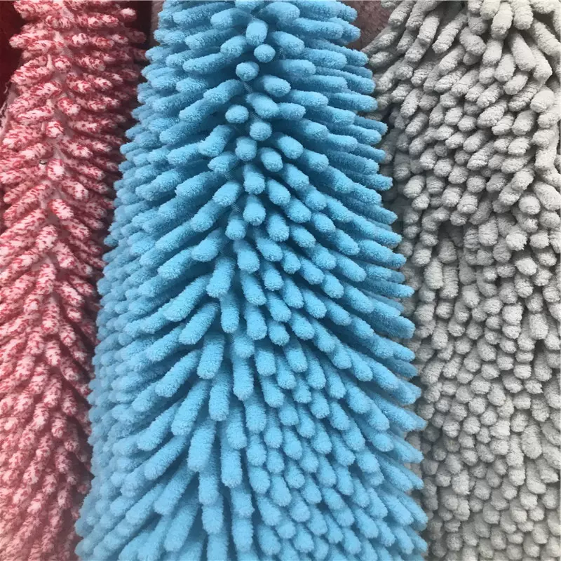 雪尼尔汽车清洁雪尼尔绒 宠物玩具手套拖把绒鞭炮绒