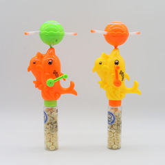 兒童零食小饅頭 休閒餅乾蛋黃味食品玩具帶展示架貨架供應商