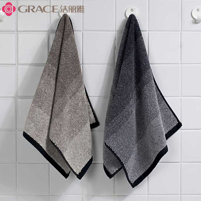 Jie Liya Towel Pure Cotton Face Towel Household Full Cotton Adult Thick Face Towel Bath Towel Men's Absorbent Large Size 9419