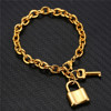 Fashionable bracelet for beloved, pendant stainless steel