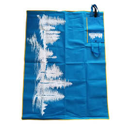 定 制做logo无纺布野餐垫户外沙滩垫儿童爬行地垫旅游便携野餐布