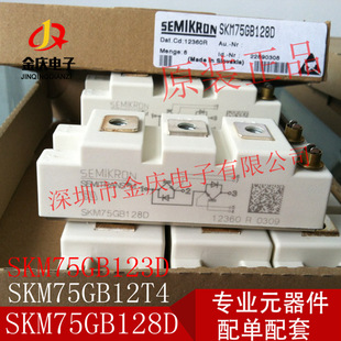 Module IGBT SKM75GB12T4 / SKM75GB123D / SKM75GB125D – Transistor Puissant Pour Onduleurs, ASI, Contrôle Moteur – Haute Tension