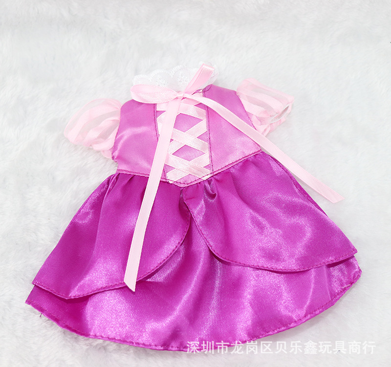 Milu muñeca xiaomeile princesa vestido largo pelo princesa vestido muñeca Accesorios Niña jugar casa juguete fábrica lote