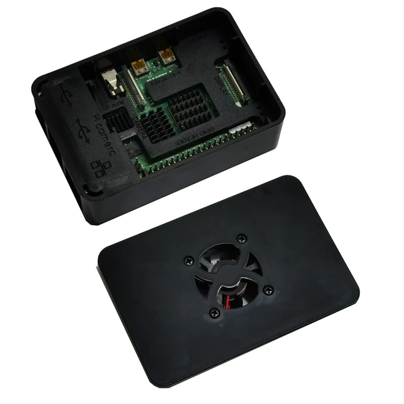 Корпус Raspberry Pi 4B 4 поколения ABS литье подскажем можно установить вентилятор Raspberry Pi 4 кейс чехол盒