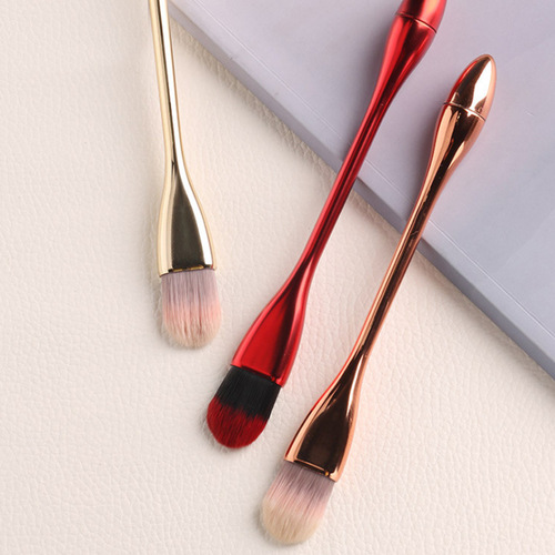 Wholesale Yasna No. 3 facial mask brush single foundation brush beauty care tools internet celebrity makeup brush electroplating