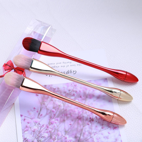 Wholesale Yasna No. 3 facial mask brush single foundation brush beauty care tools internet celebrity makeup brush electroplating