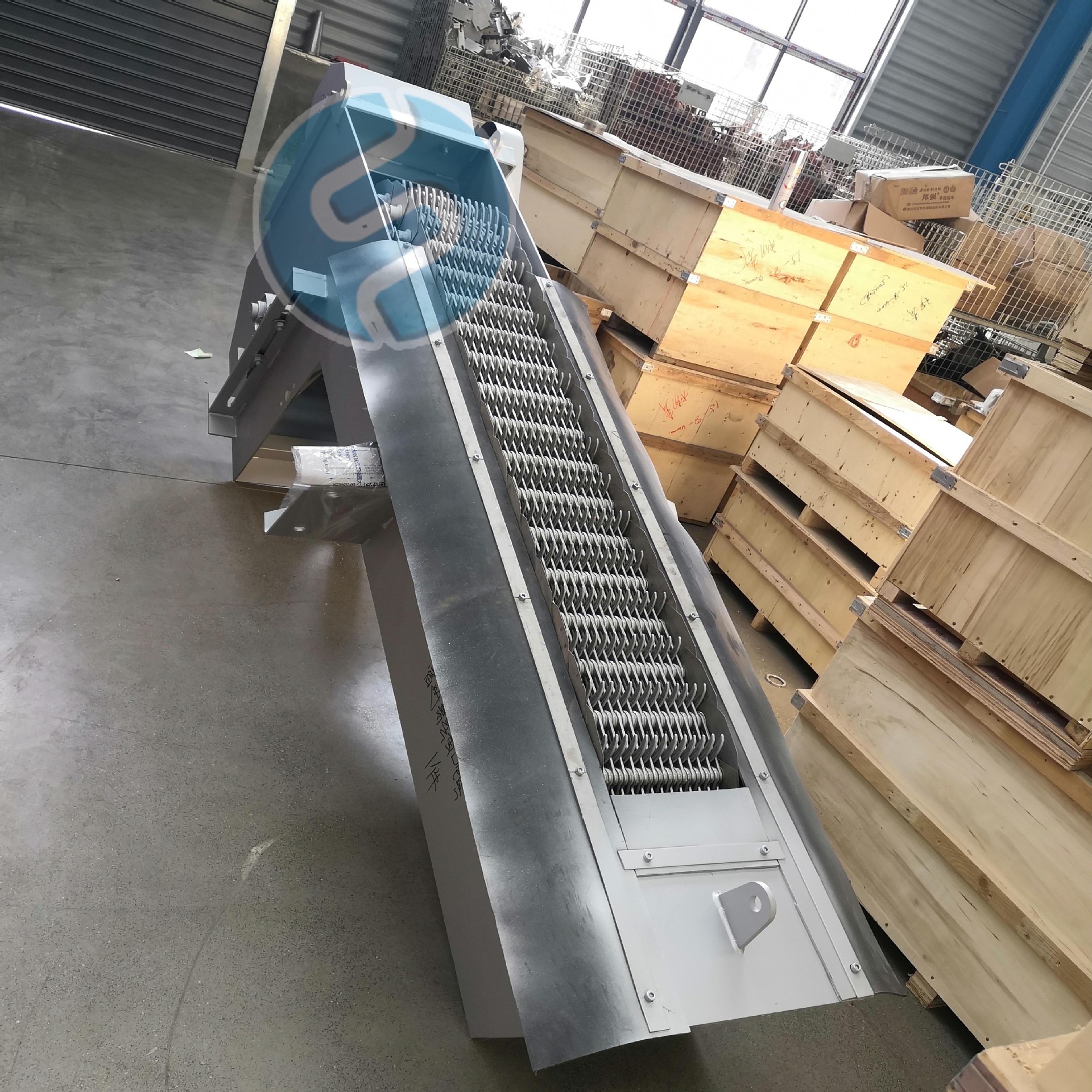 GSHZ-900自动耙齿式清污机旋转式格栅 现场安装