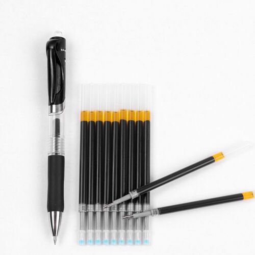 k35 press gel pen large capacity carbon pen 0.5mm bullet gel pen student brush exam pen wholesale