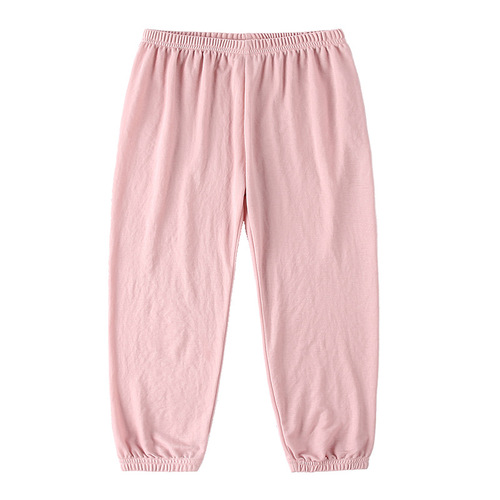 Sunscreen pants, dropshipping one piece 2024 new mosquito-proof pants air-conditioned clothes for boys and girls, skin clothes thin summer long pants