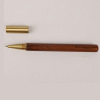 Men's wooden metal brass elite gel pen, Birthday gift