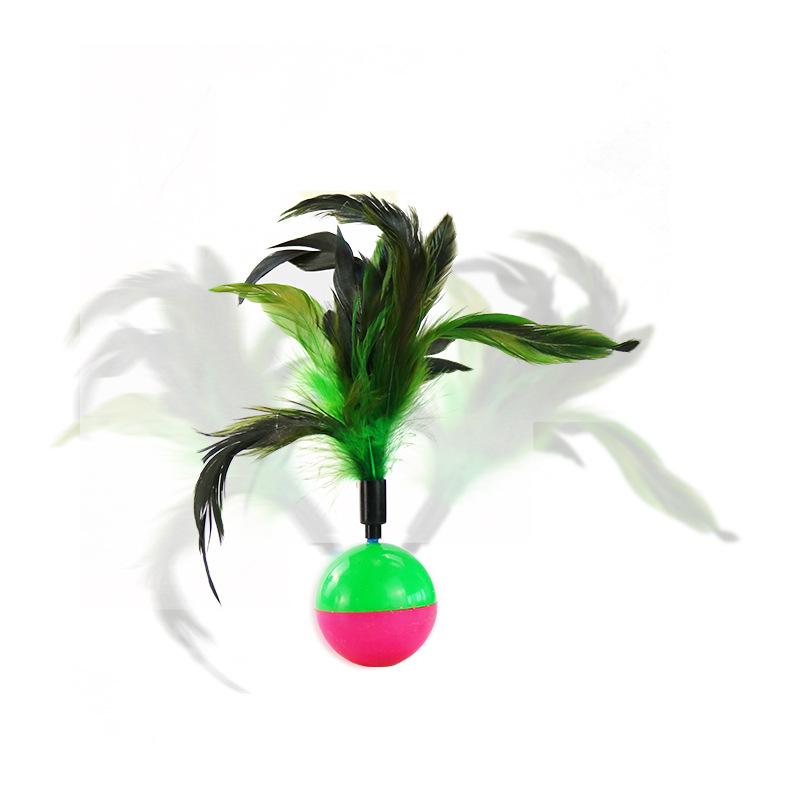 Suministro directo de fábrica popular pluma vaso gato juguete interactivo educativo divertido gato juguete automático divertido gato juguete