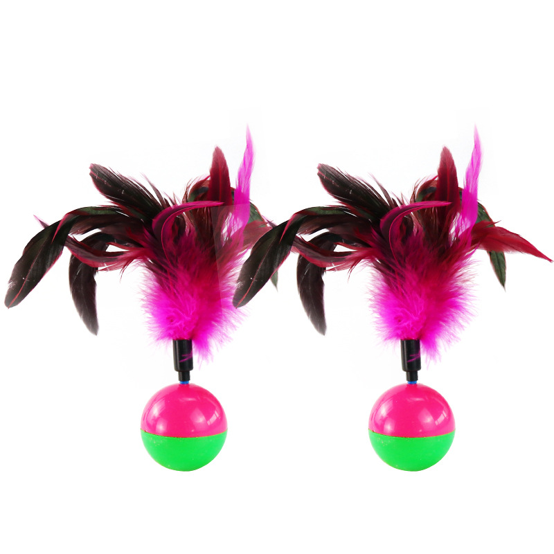 Suministro directo de fábrica popular pluma vaso gato juguete interactivo educativo divertido gato juguete automático divertido gato juguete