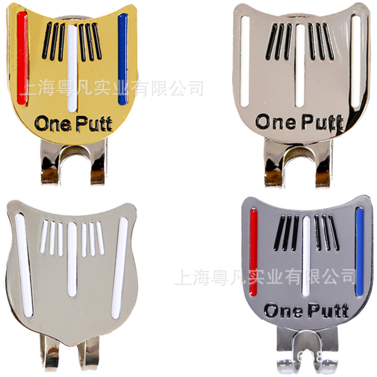 Auto-Suministro de fábrica en stock suministros de golf accesorios clip de imán de metal para consulta de dibujo clip de sombrero de golf