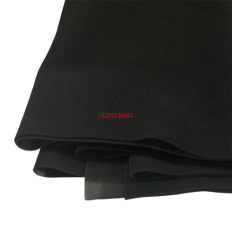 厂家生产 黑色过滤棉海绵 机器防尘高密度过滤棉 质量保障