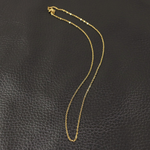 Women's collarbone necklace chain chain lip flat cross stainless steel necklace with chain ready for sale