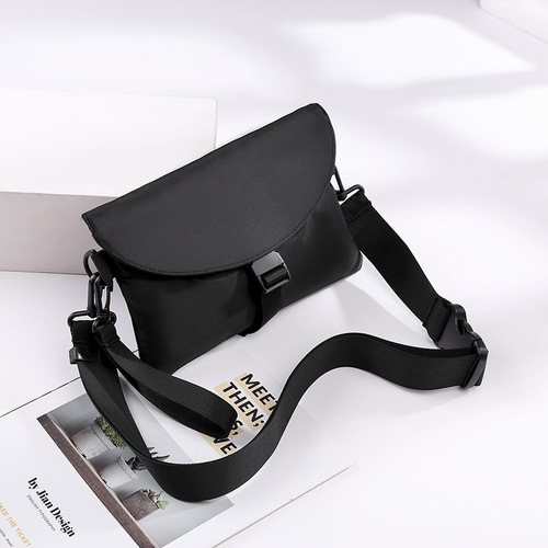 Men's Crossbody Bag Trendy Brand Instagram Popular Influencer Chest Bag Women Street Fashion Versatile Shoulder Bag Japanese Casual Small Bag