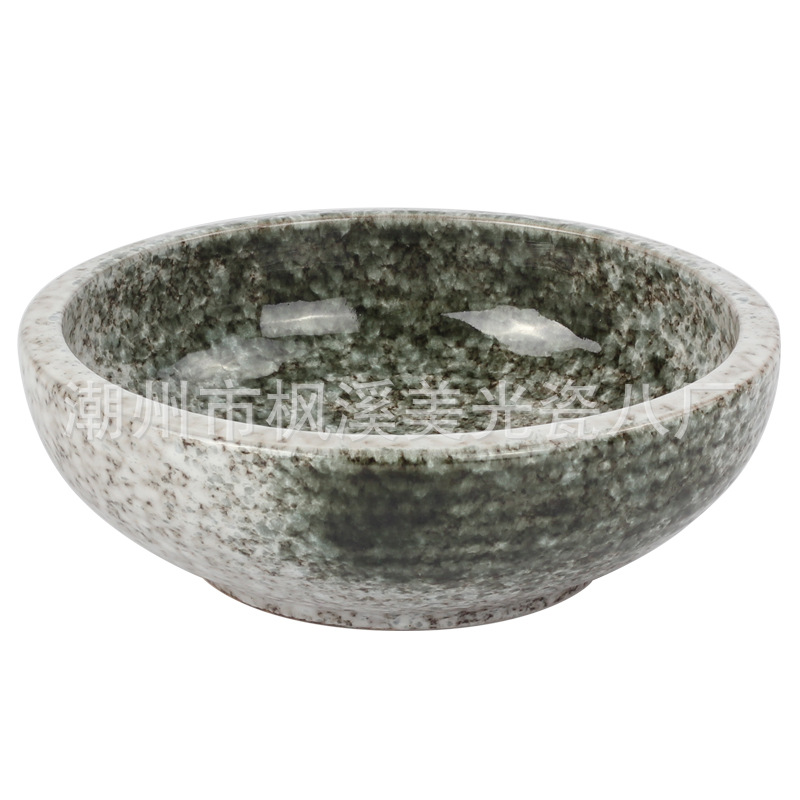 美光烧主题特色料理土家菜餐厅饭店陶瓷餐具水煮鱼石头大碗|ms