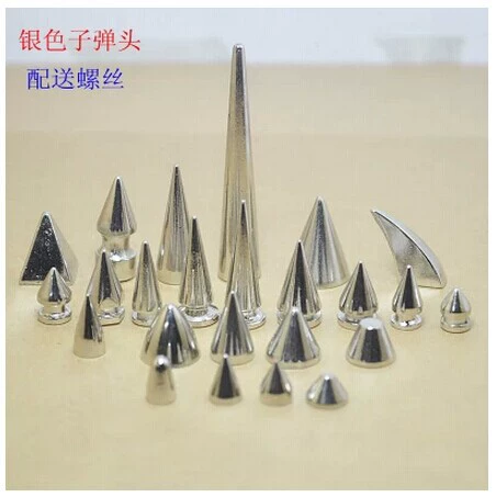 [Factory Direct] Панк заклепки панк шип Пуля заклепки DIY ногтей спецификации