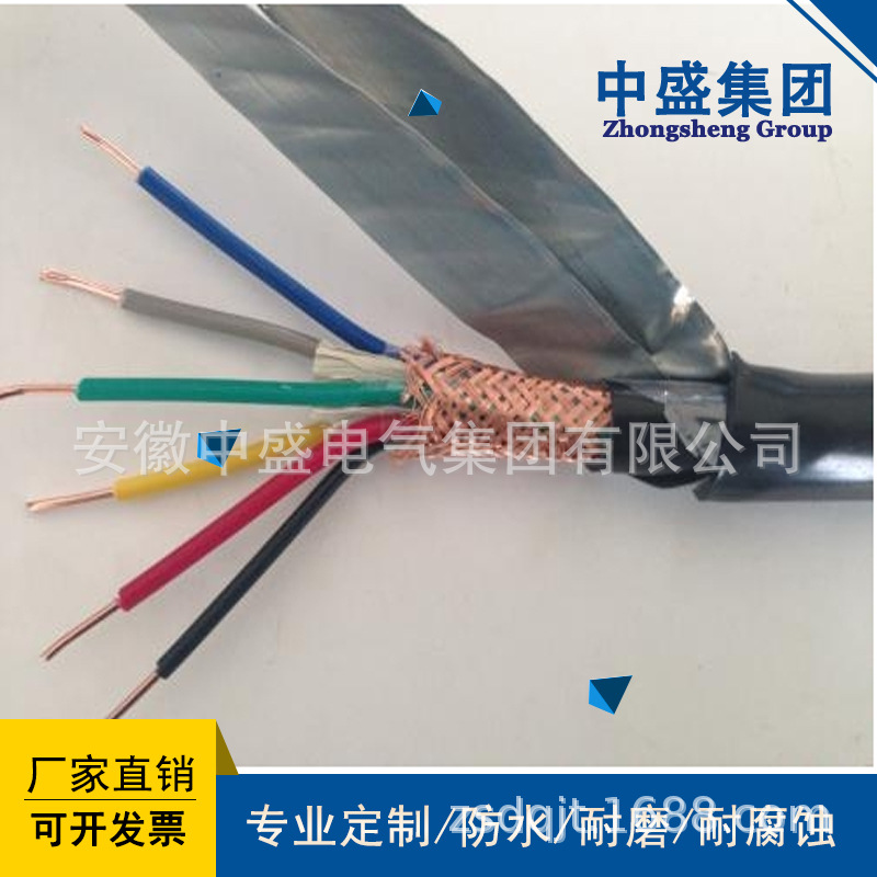 安徽中盛电缆铠装计算机电缆ZRC-DJVVP22 2*0.75