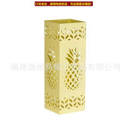 亚马逊热销家用欧式铁艺雨伞架酒店大堂落地雨伞收纳桶服装店通用