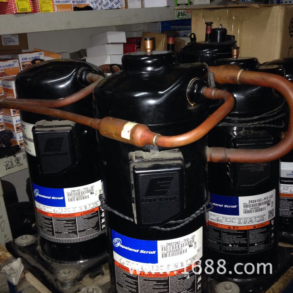 谷轮涡旋制冷压缩机 ZR19M3-TWD-522空调压缩机 冷库设备制冷机组