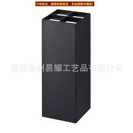 简约商用雨伞收纳架家用欧式铁艺雨伞架酒店大堂创意折叠伞收纳桶