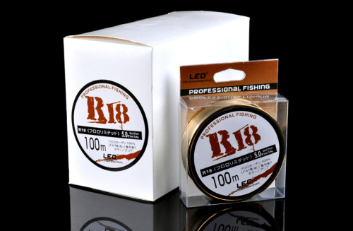 27009 LEO/LEO [R18 100m fishing line] Transparent white imported fishing line and fish silk wholesale