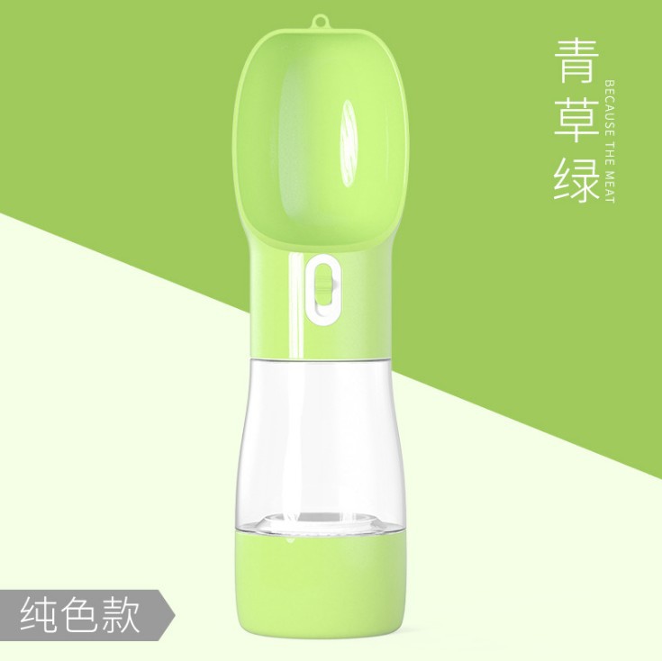 Mascota al aire libre taza de agua portátil taza de alimentación comida taza perro dispensador de agua potable gato viaje de doble uso